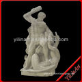 Greek stone statue carving